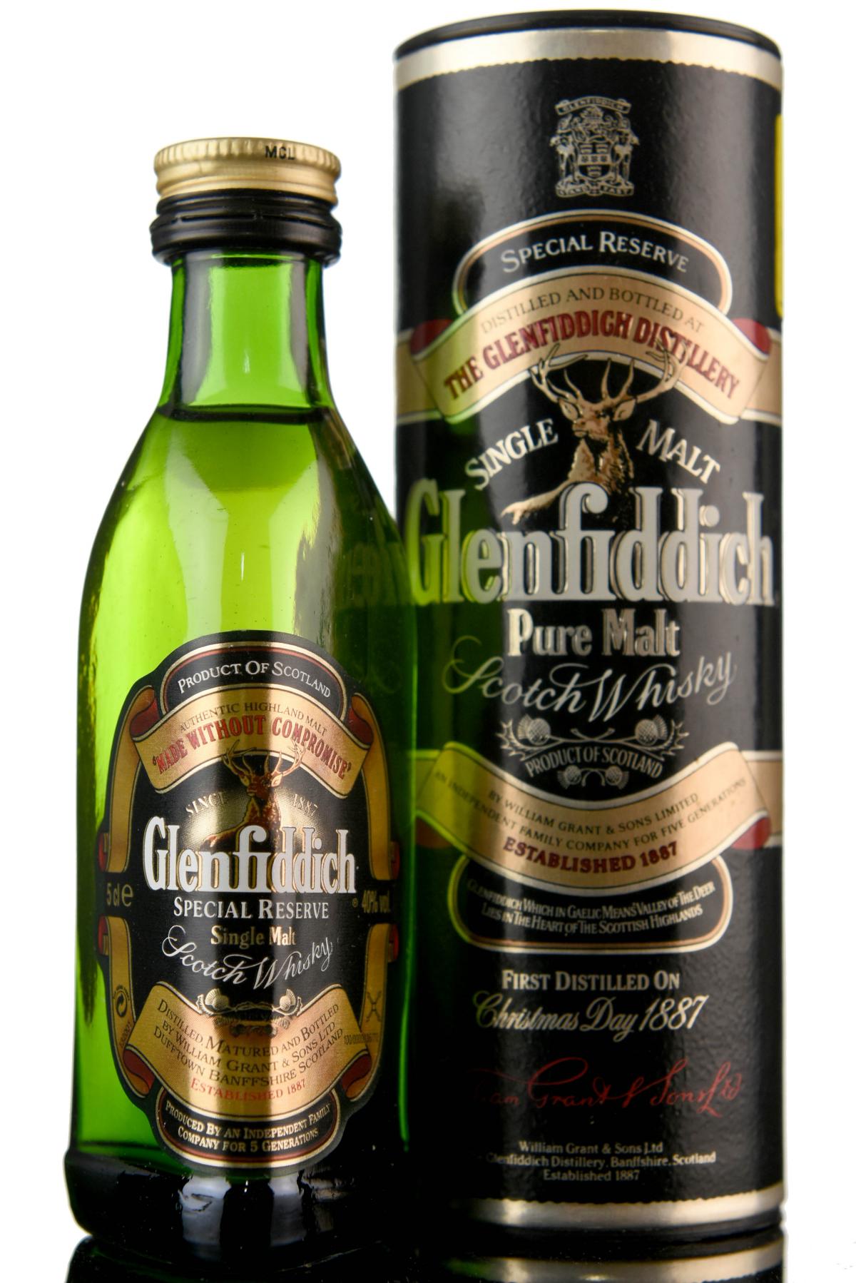 Glenfiddich Pure Malt Miniature