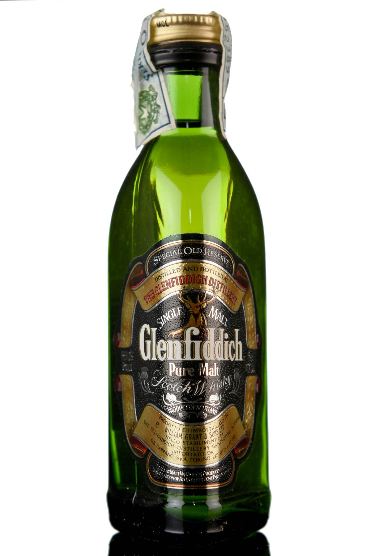 Glenfiddich Pure Malt Miniature