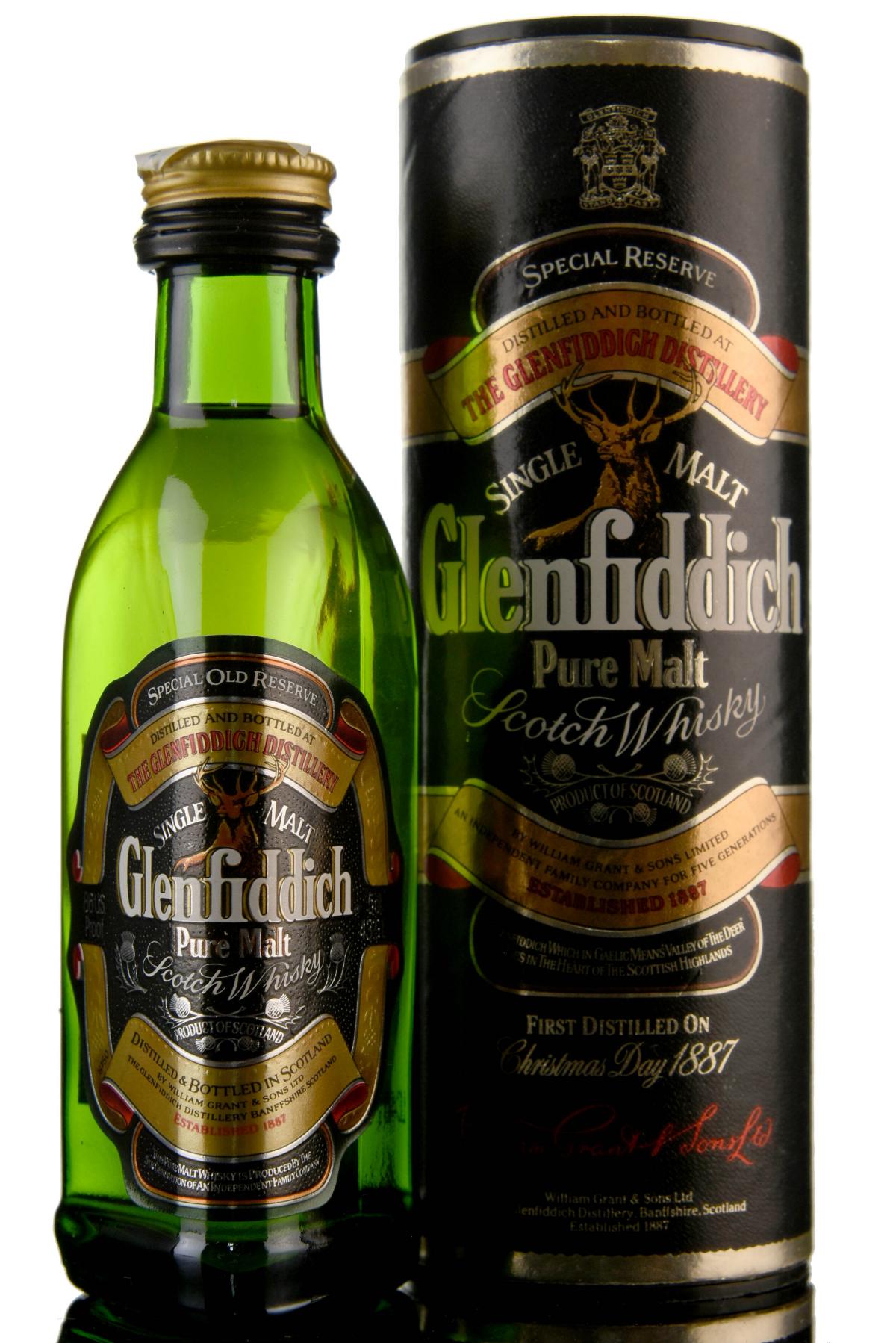 Glenfiddich Pure Malt Miniature