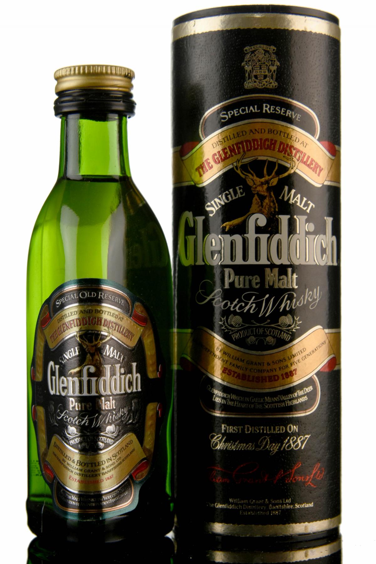 Glenfiddich Pure Malt Miniature
