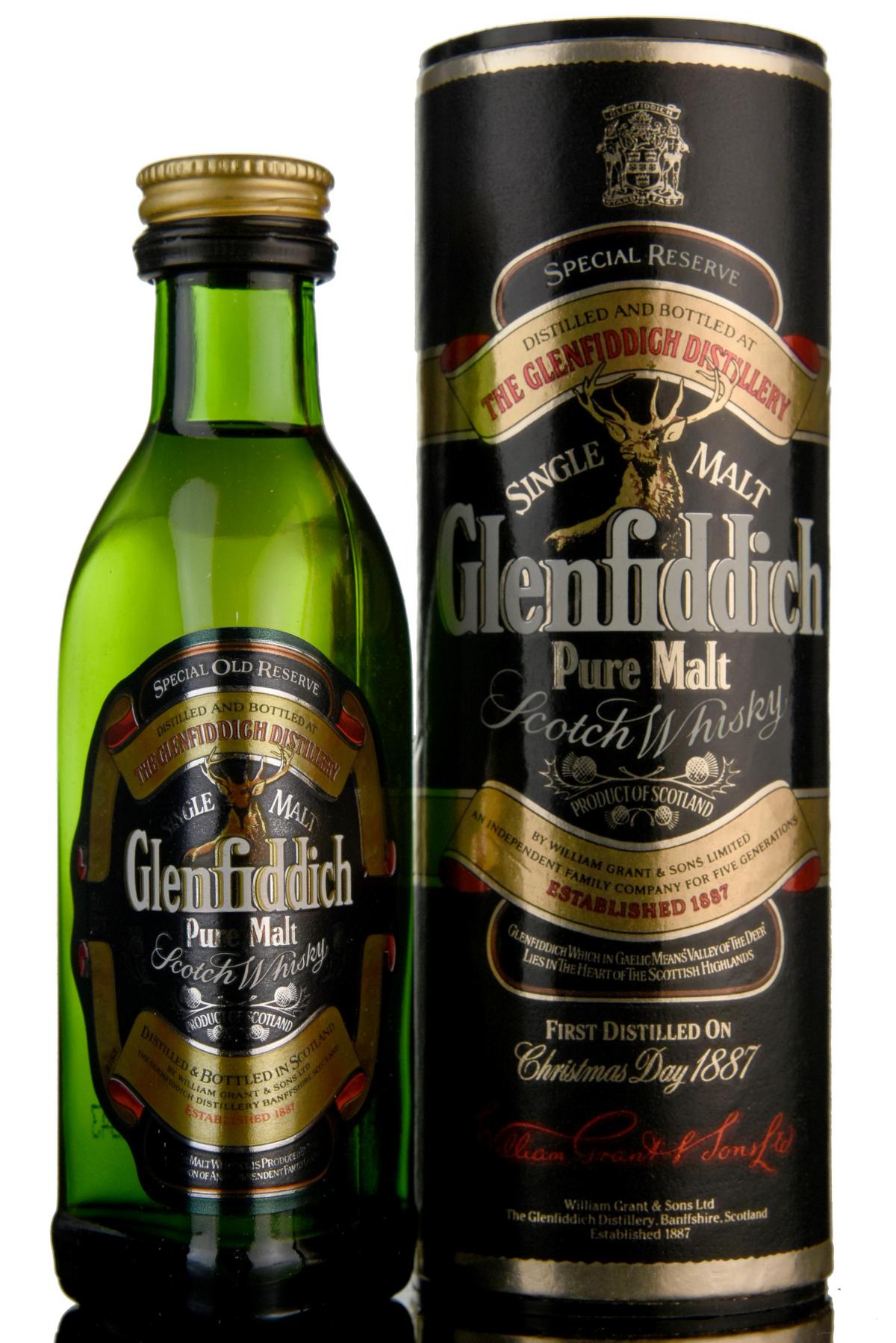 Glenfiddich Pure Malt Miniature