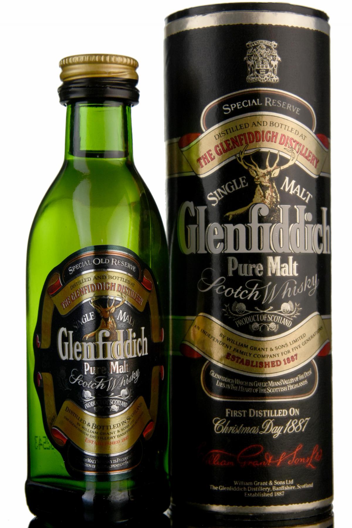 Glenfiddich Pure Malt Miniature