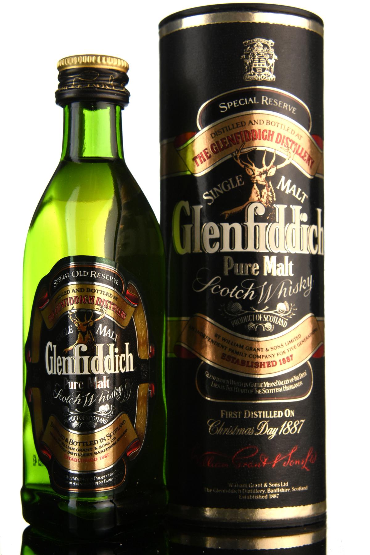 Glenfiddich Pure Malt Miniature
