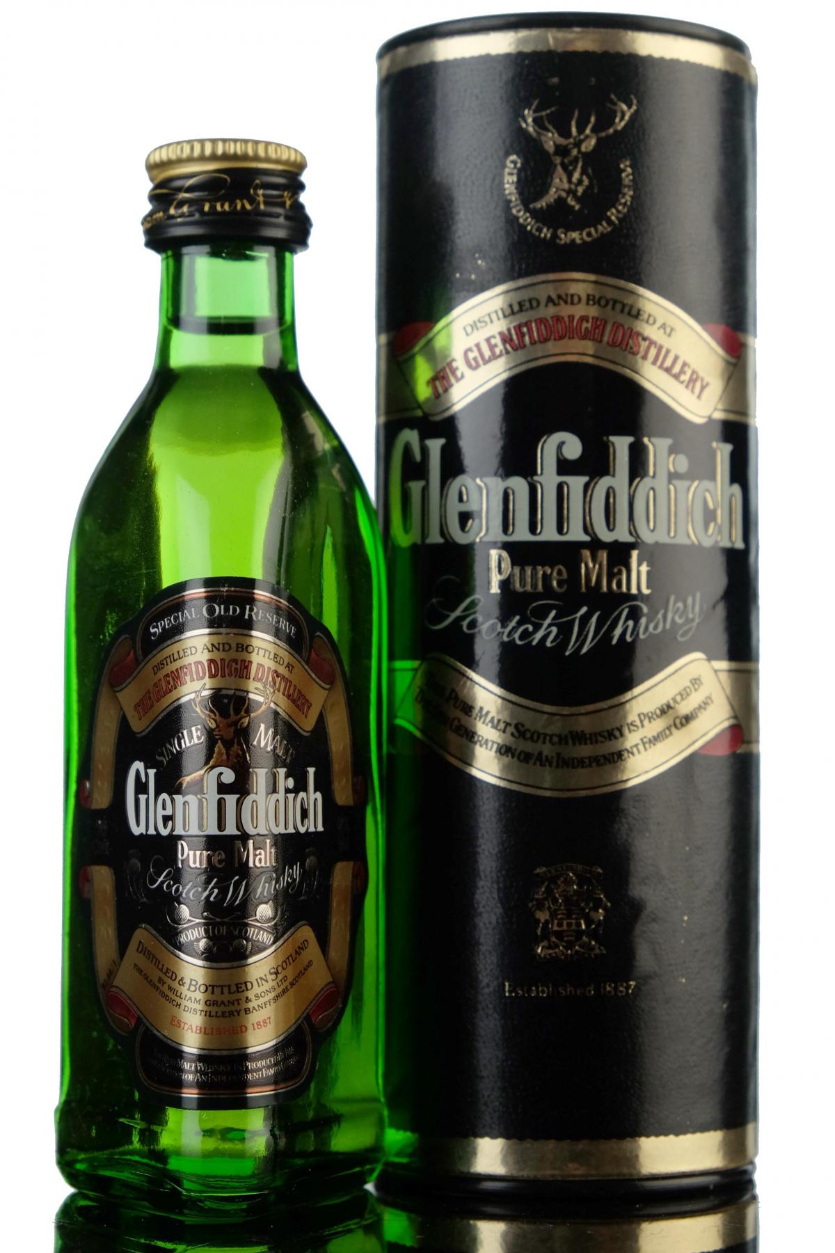 Glenfiddich Pure Malt Miniature