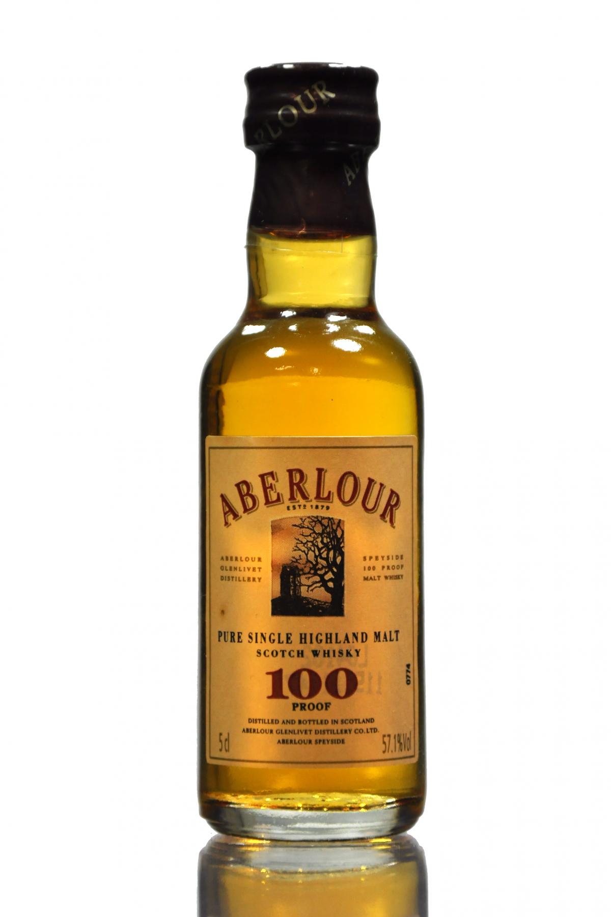 Aberlour 100 Proof Miniature