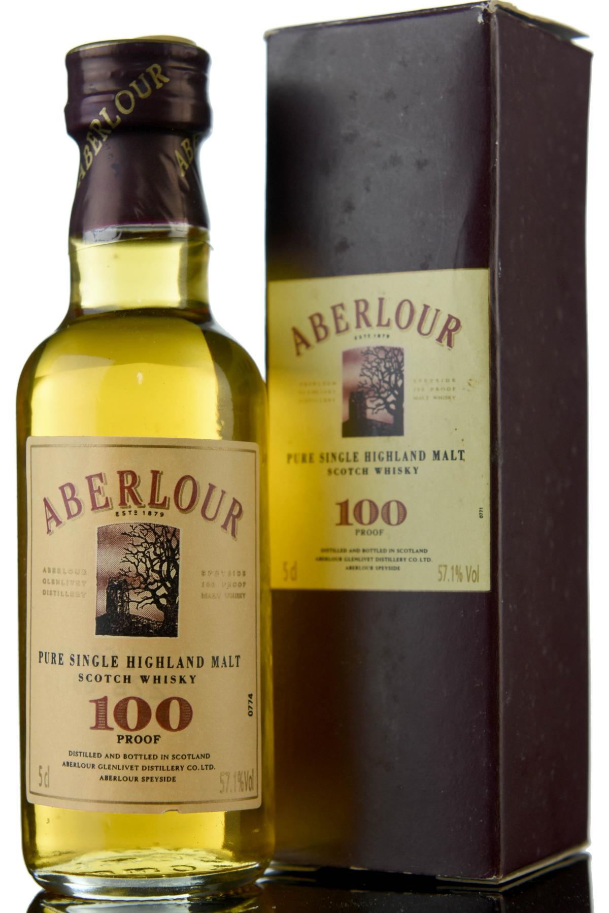 Aberlour 100 Proof Miniature