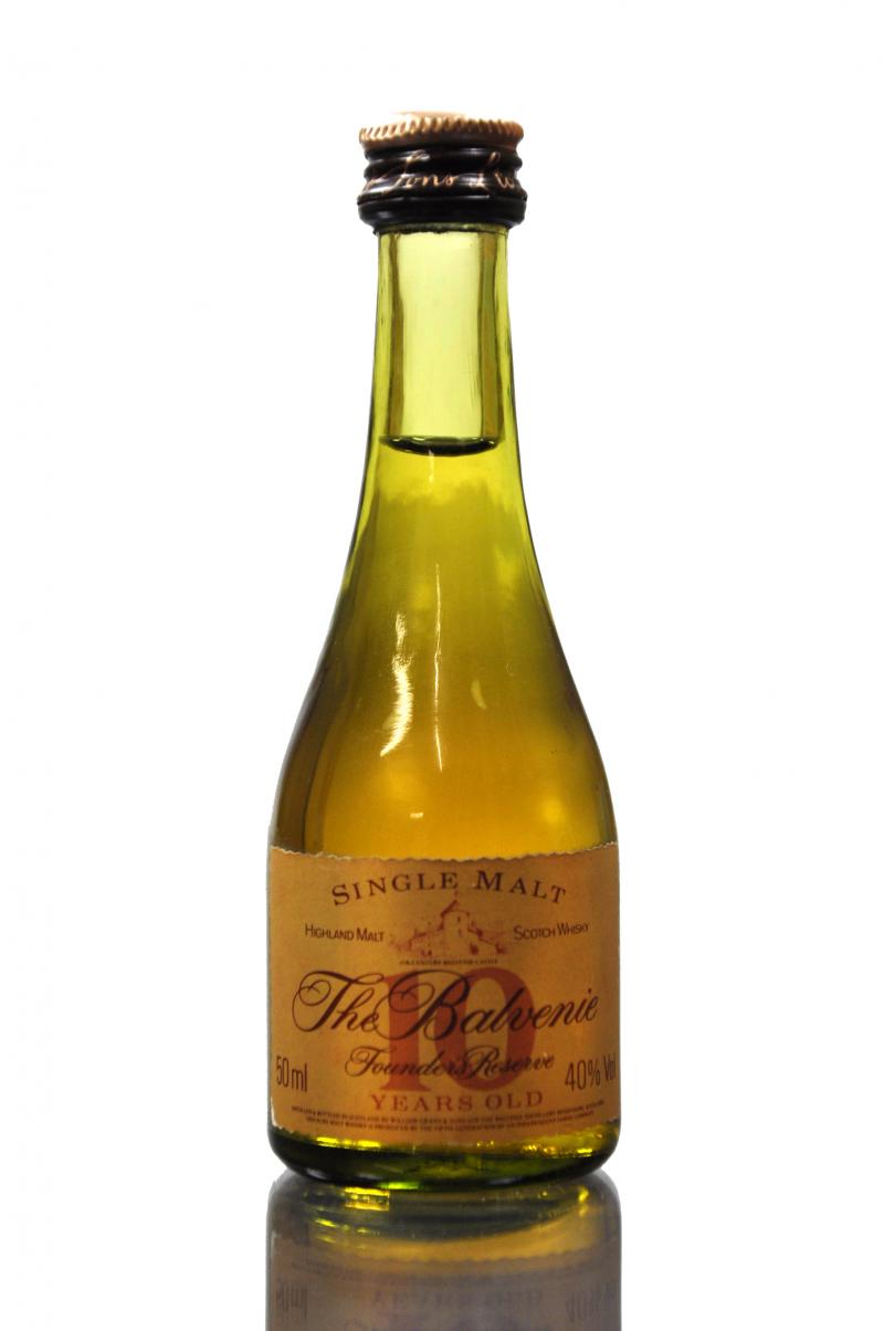 Balvenie 10 Year Old - Founders Reserve Miniature