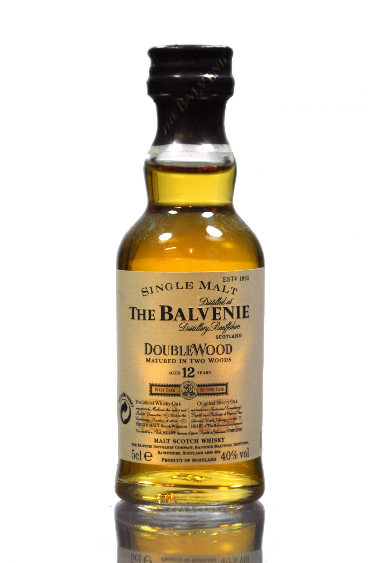 Balvenie 12 Year Old - DoubleWood Miniature
