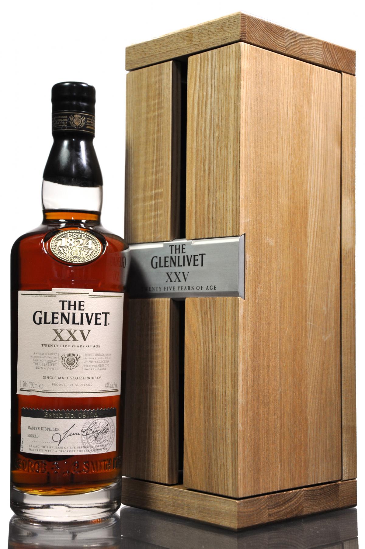 Glenlivet 25 Year Old