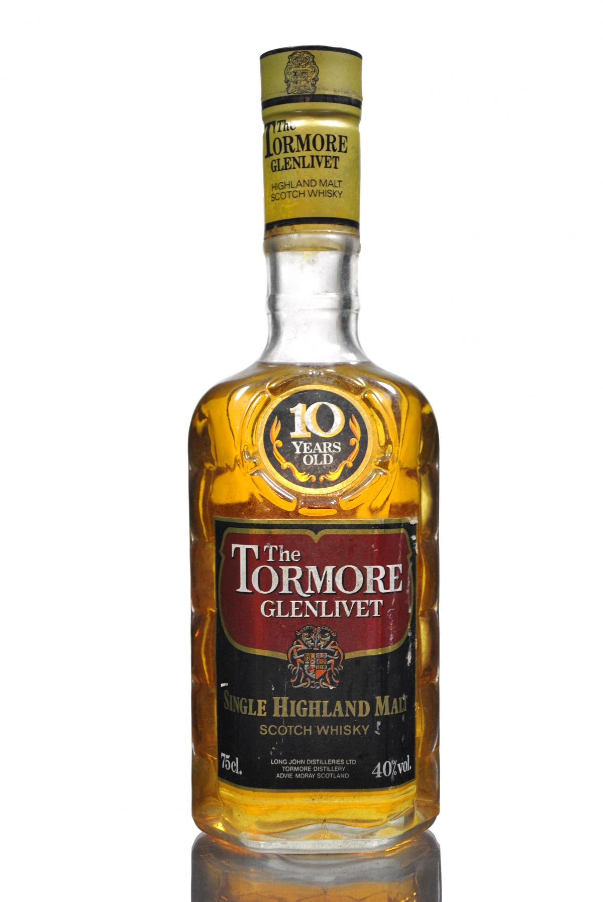 Tormore-Glenlivet 10 Year Old - 1980s