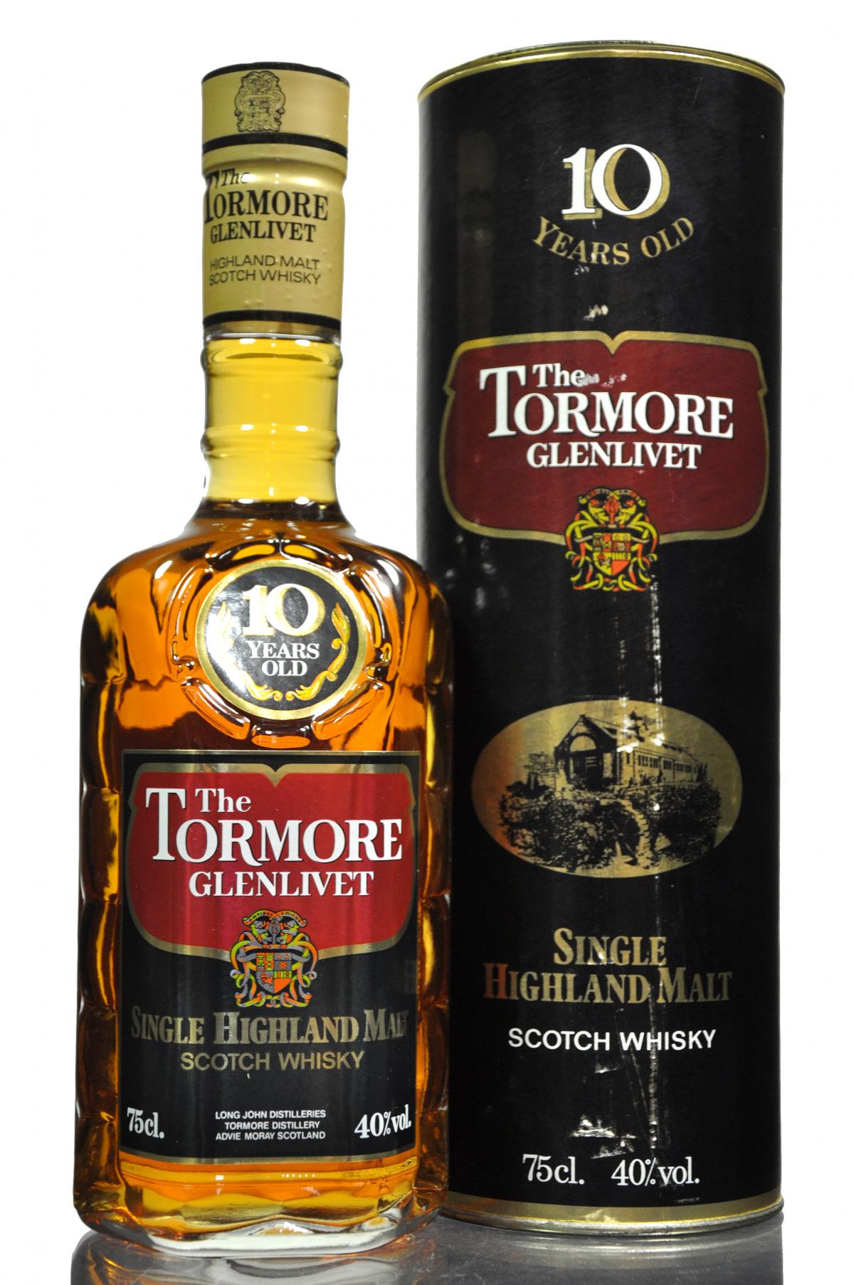 Tormore-Glenlivet 10 Year Old - 1980s