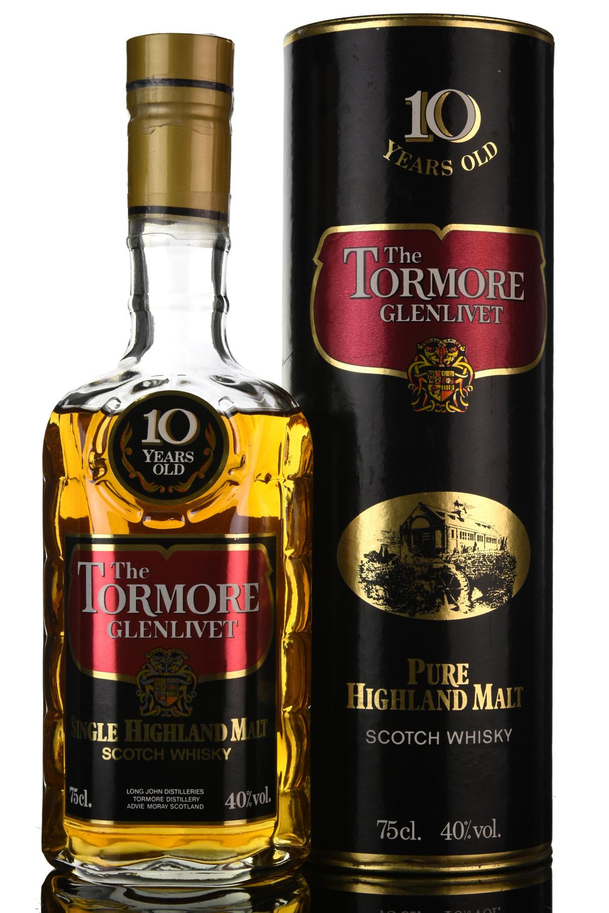 Tormore-Glenlivet 10 Year Old - 1980s