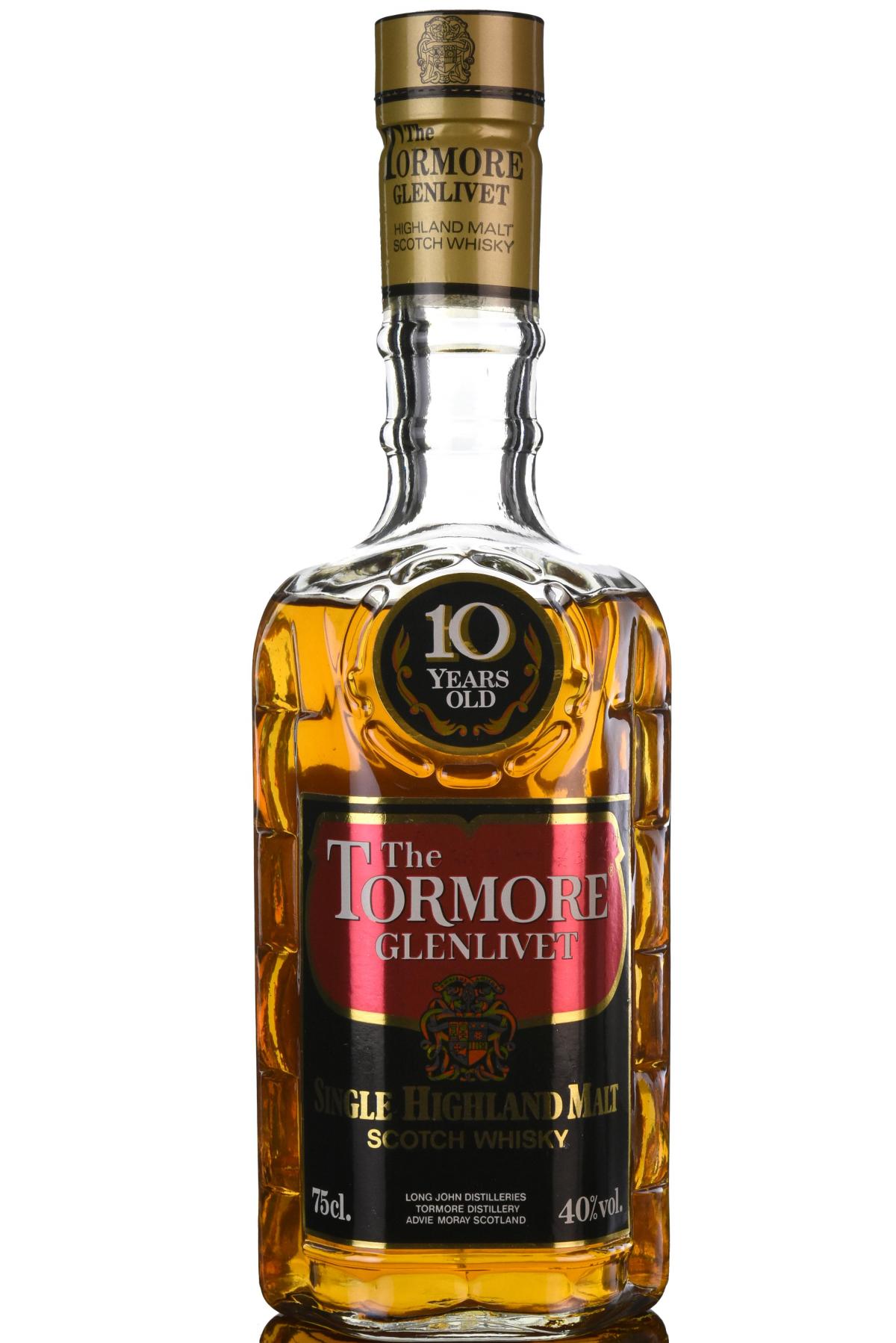 Tormore-Glenlivet 10 Year Old - 1980s