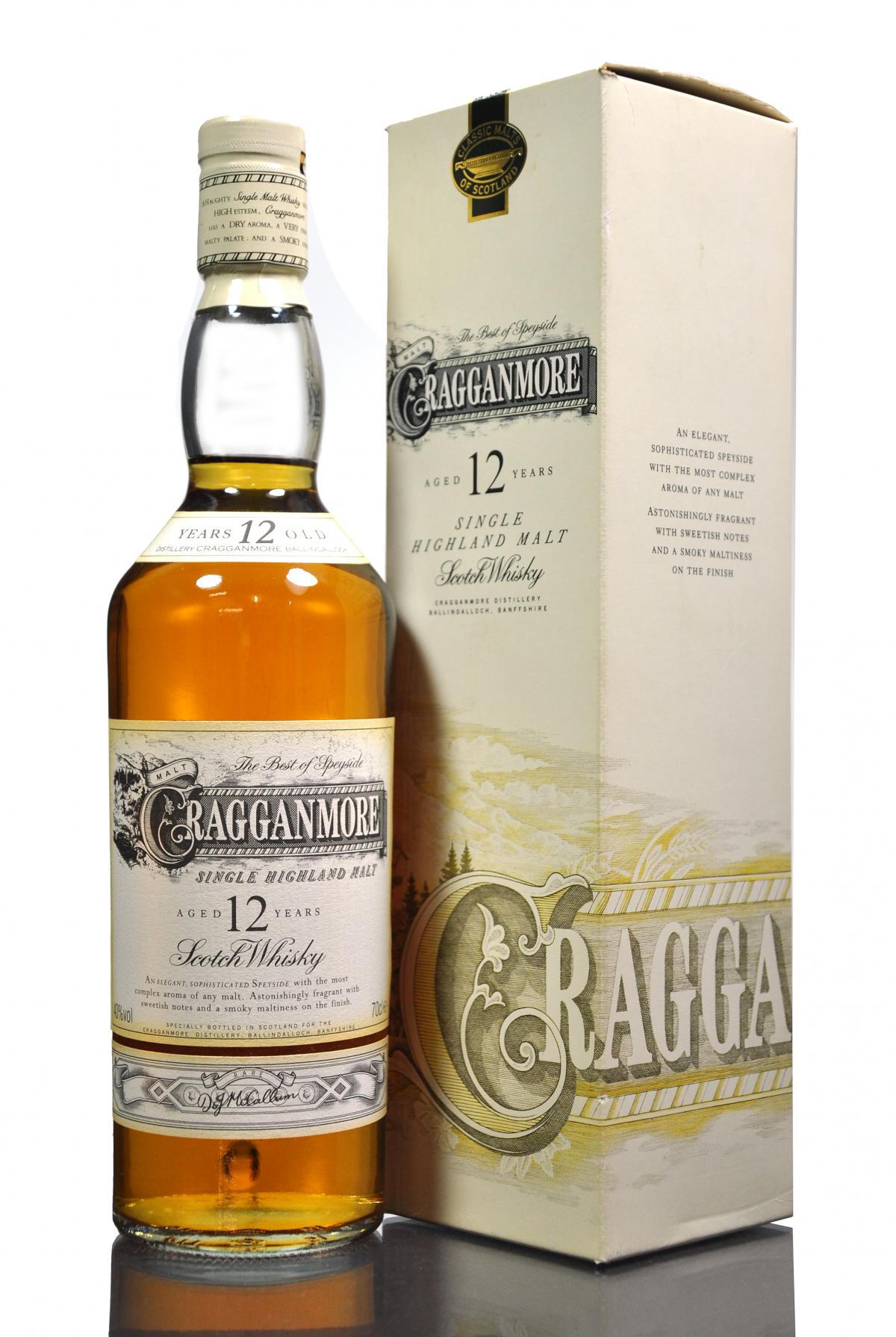Cragganmore 12 Year Old - 1990s