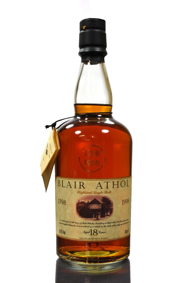 Blair Athol 18 Year Old - bicentenary 1798-1998