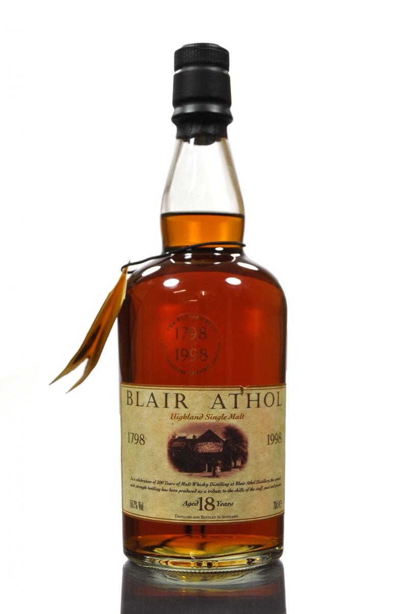Blair Athol 18 Year Old - bicentenary 1798-1998