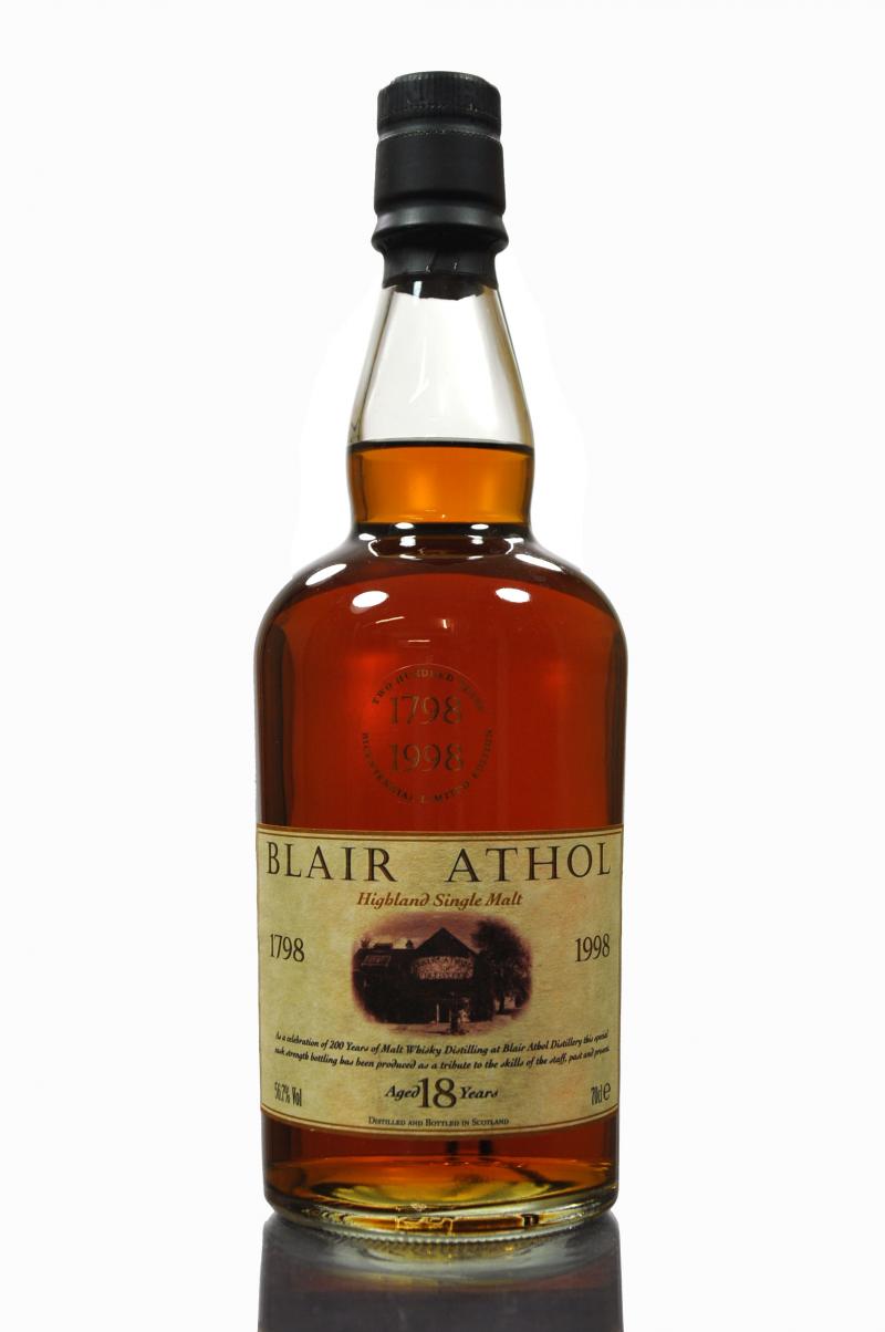 Blair Athol 18 Year Old - bicentenary 1798-1998