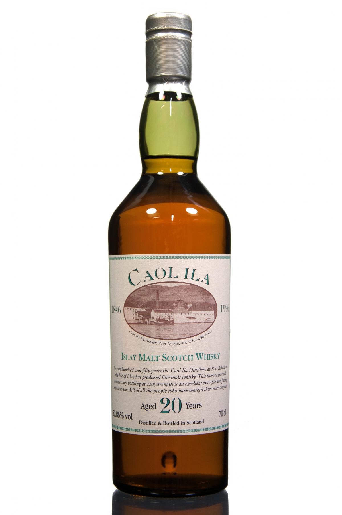 Caol Ila 20 Year Old - 150th Anniversary