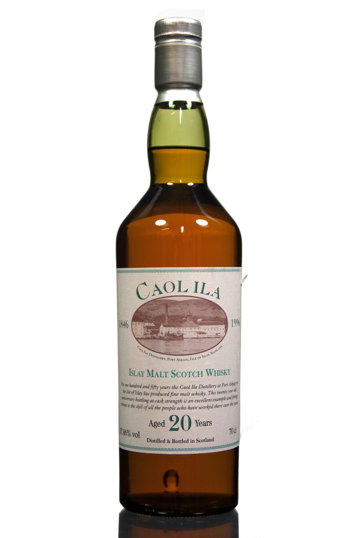Caol Ila 20 Year Old - 150th Anniversary