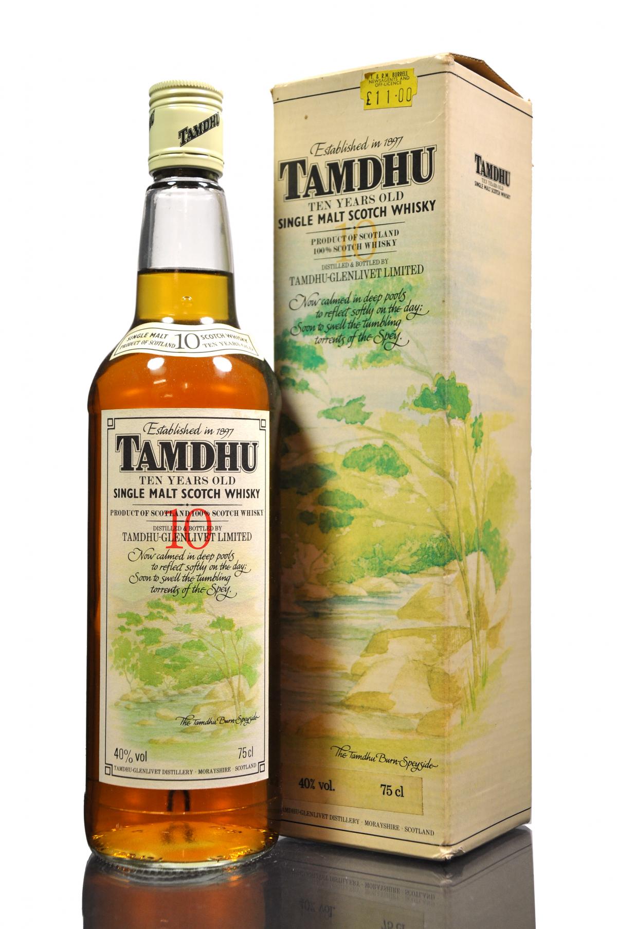 Tamdhu 10 Year Old - 1980s