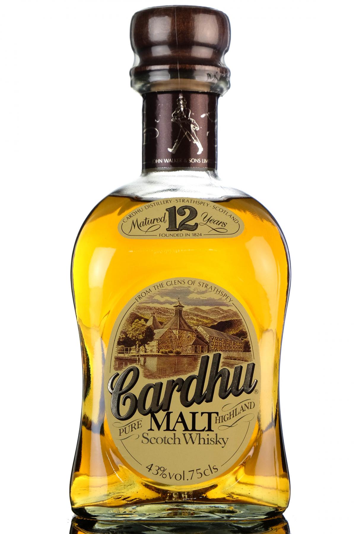 Cardhu 12 Year Old - Circa 1990