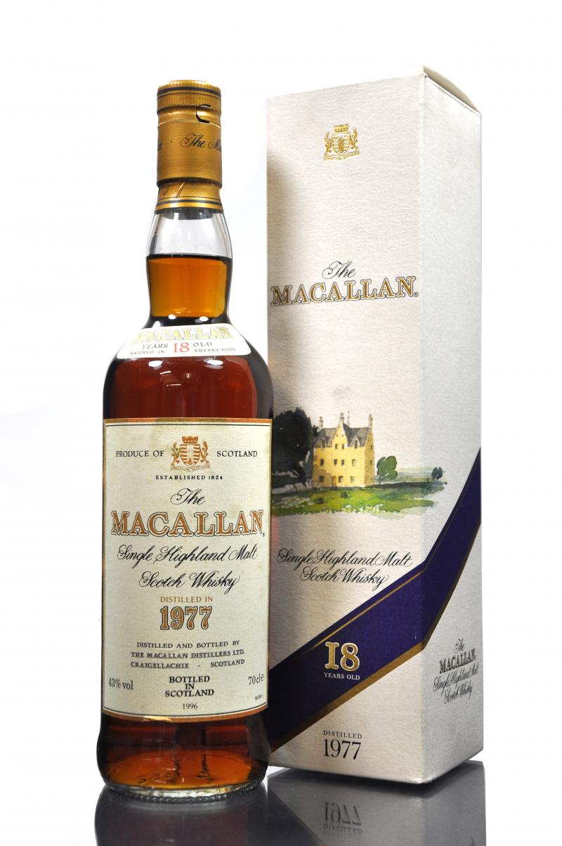 Macallan 1977-1996 - 18 Year Old