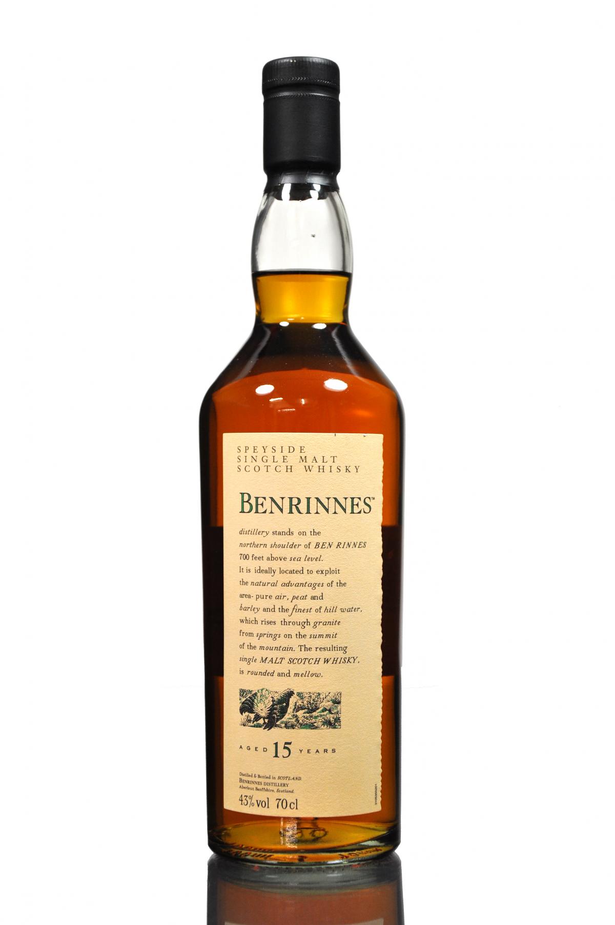 Benrinnes 15 Year Old - Flora & Fauna