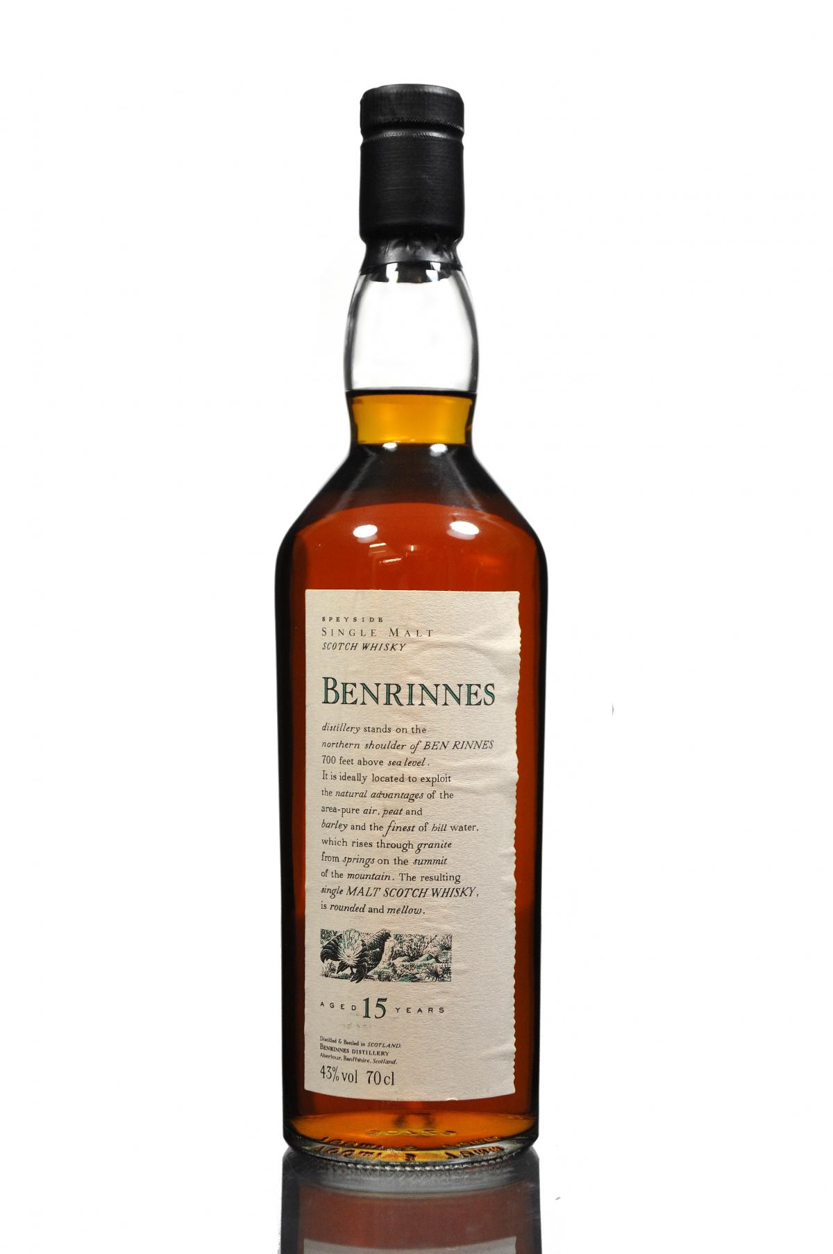 Benrinnes 15 Year Old - Flora & Fauna