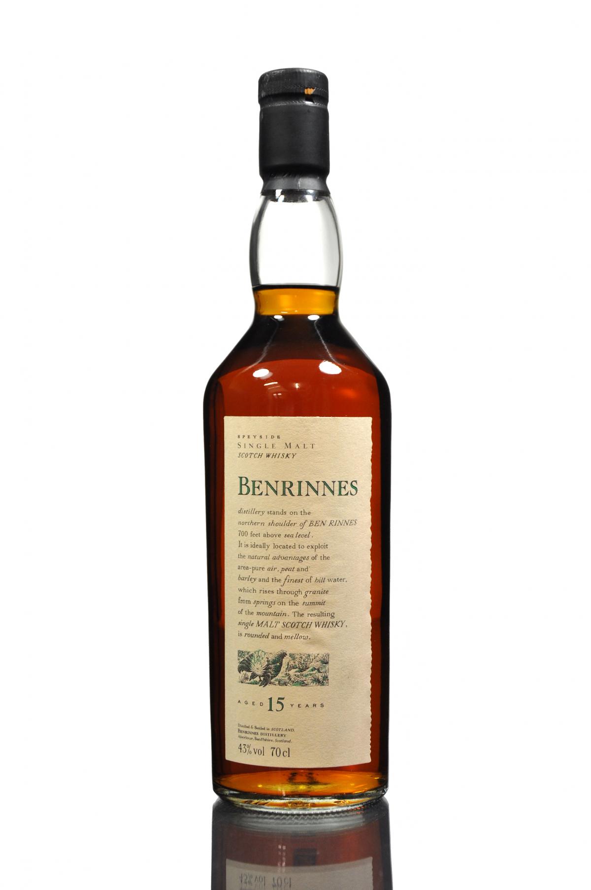 Benrinnes 15 Year Old - Flora & Fauna