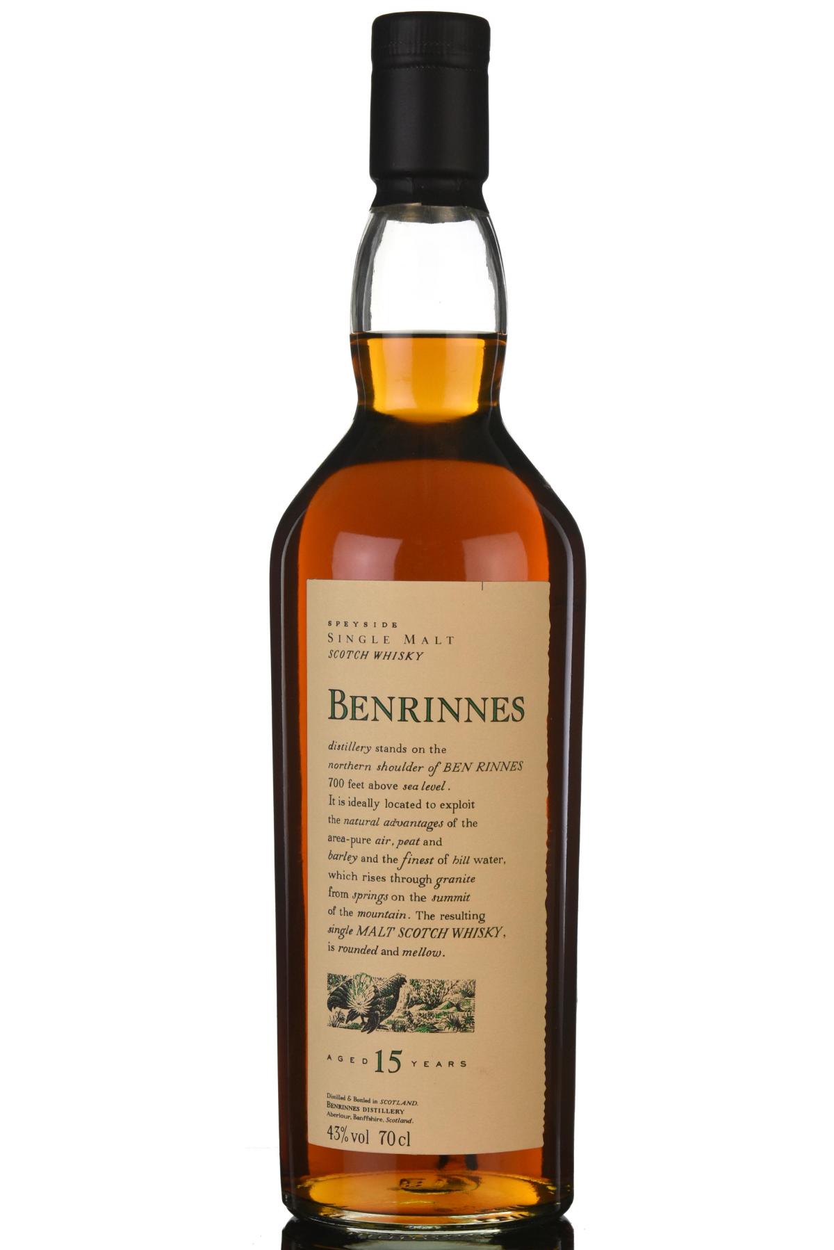 Benrinnes 15 Year Old - Flora & Fauna