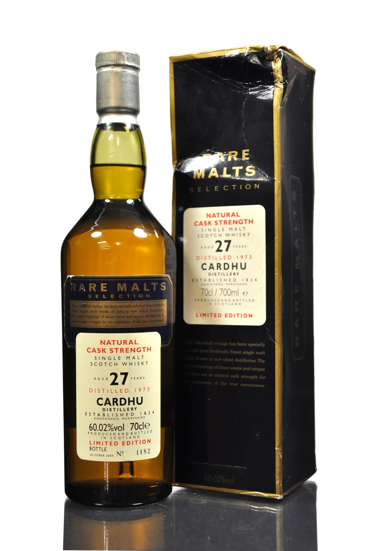 Cardhu 1973-2000 - 27 Year Old - Rare Malts 60.02%
