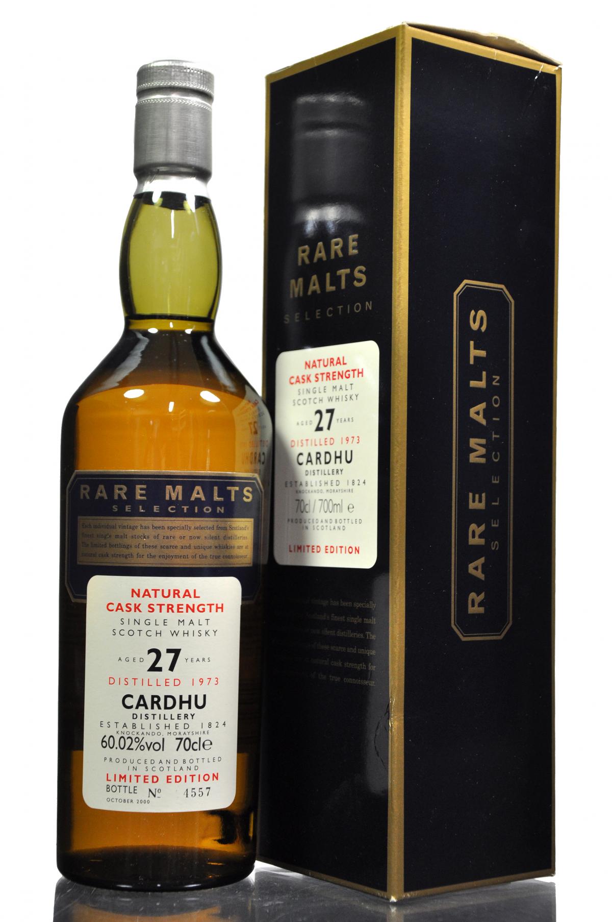 Cardhu 1973-2000 - 27 Year Old - Rare Malts 60.02%