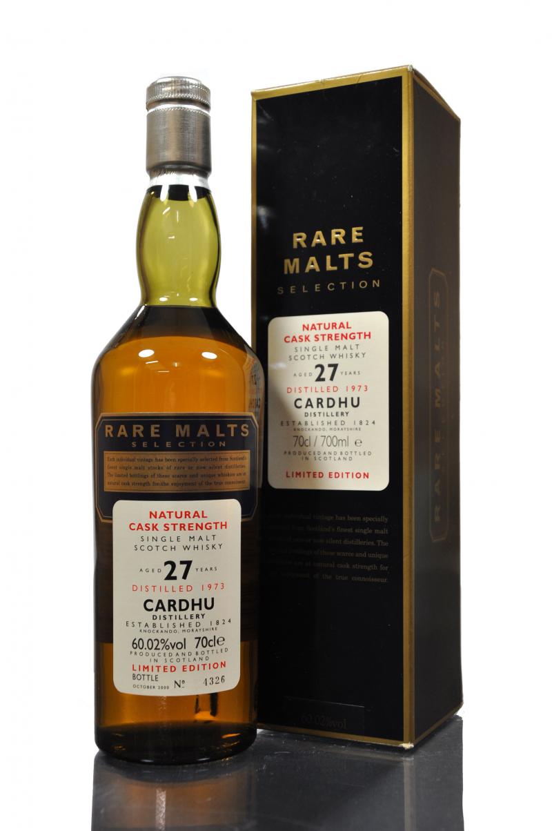 Cardhu 1973-2000 - 27 Year Old - Rare Malts 60.02%