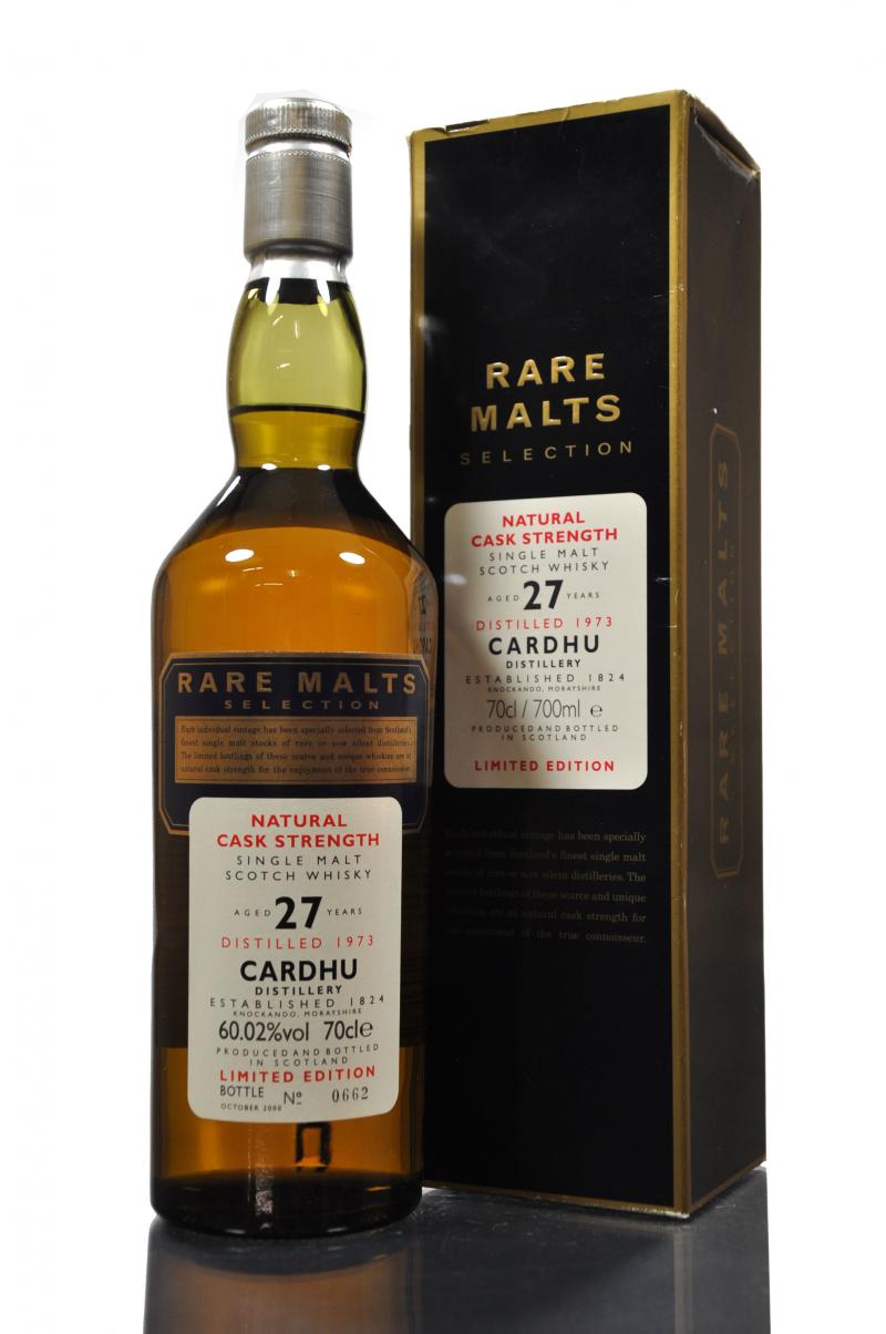 Cardhu 1973-2000 - 27 Year Old - Rare Malts 60.02%