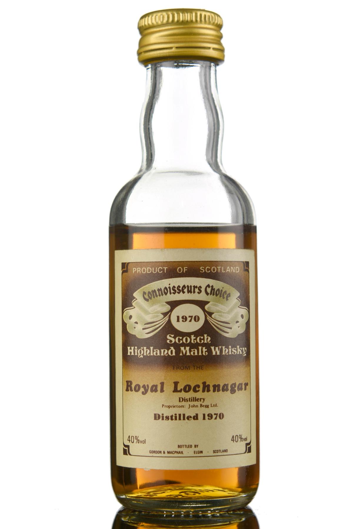 Royal Lochnagar 1970 - Connoisseurs Choice Miniature