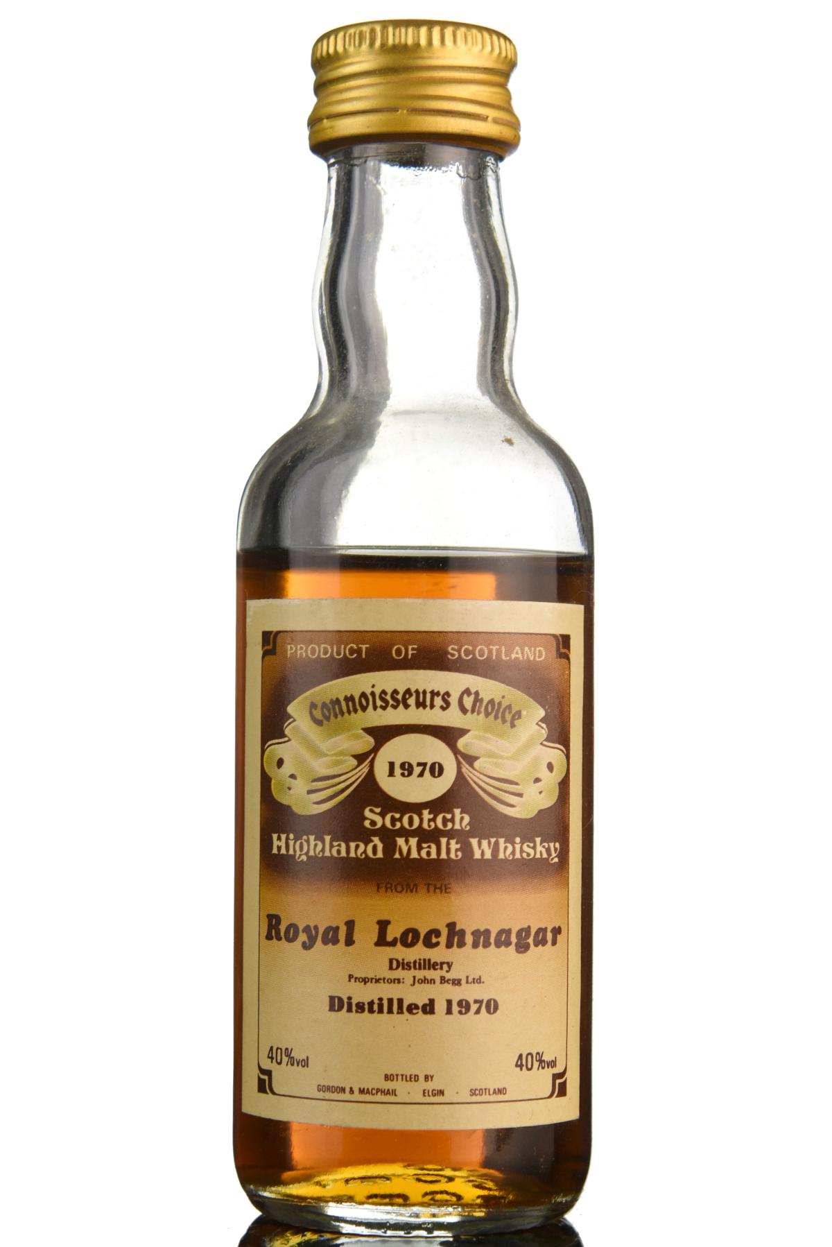 Royal Lochnagar 1970 - Connoisseurs Choice Miniature