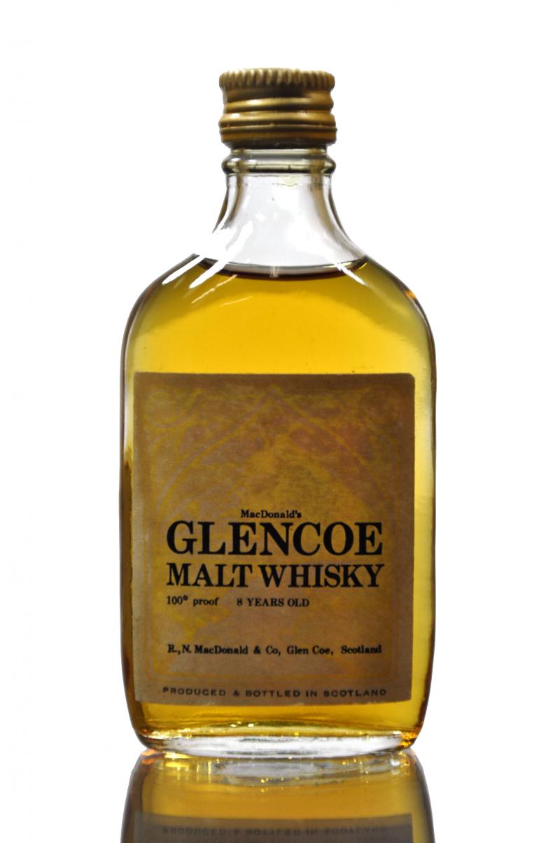 Glencoe 8 Year Old - 100 Proof  Miniature