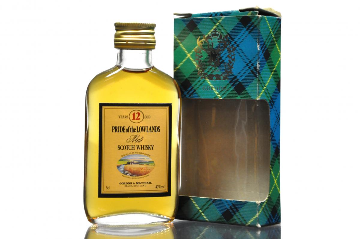 Pride Of The Lowlands 12 Year Old - Gordon & MacPhail Miniature