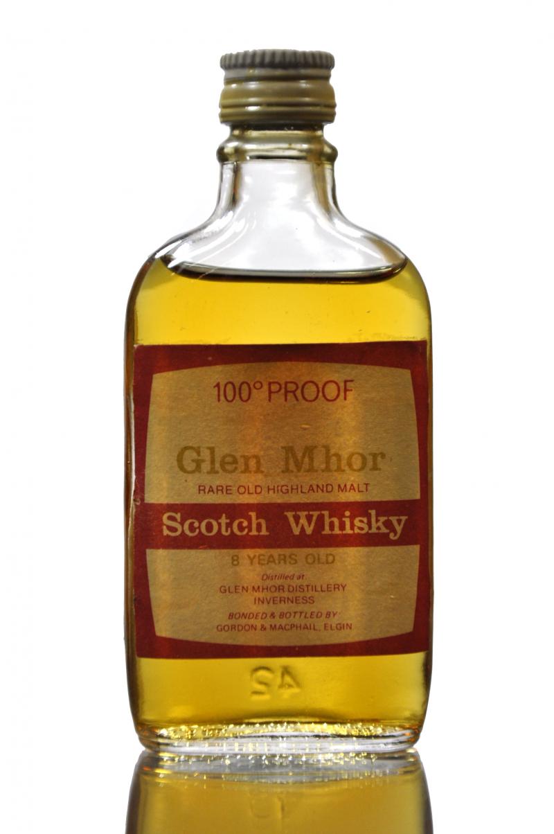 Glen Mhor 8 Year Old - 100 Proof Gordon & MacPhail Miniature