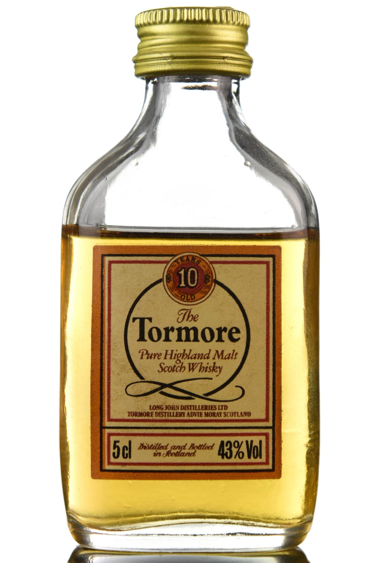Tormore 10 Year Old Miniature