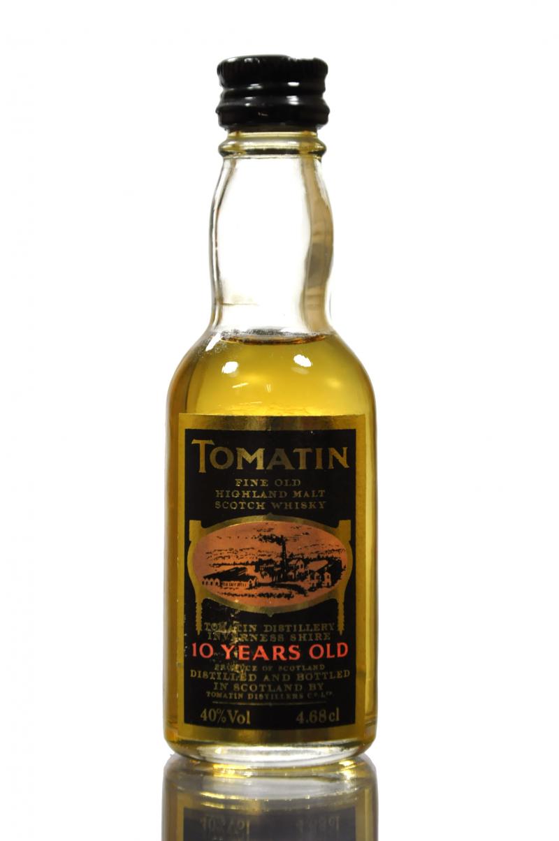 Tomatin 10 Year Old Miniature