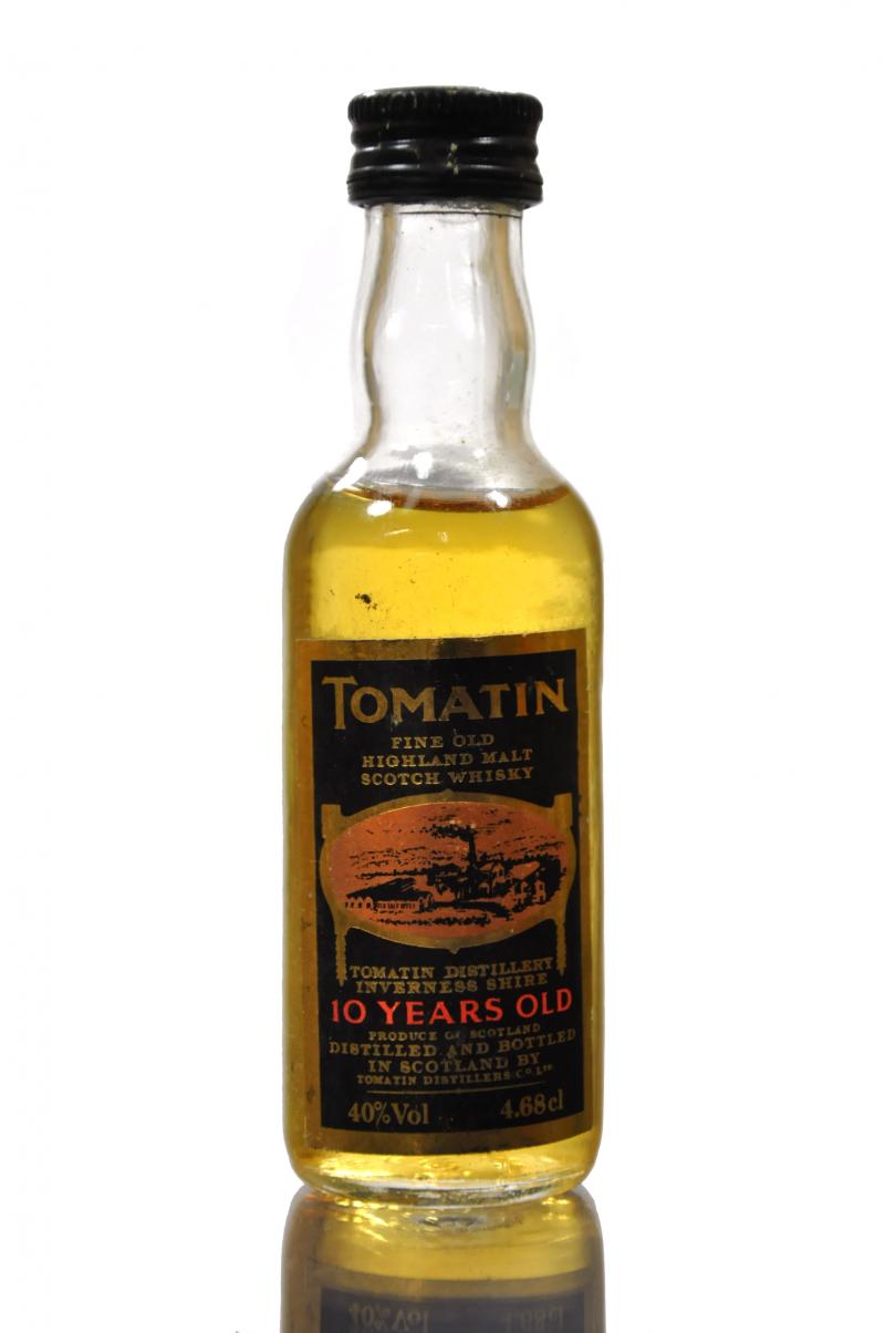 Tomatin 10 Year Old Miniature