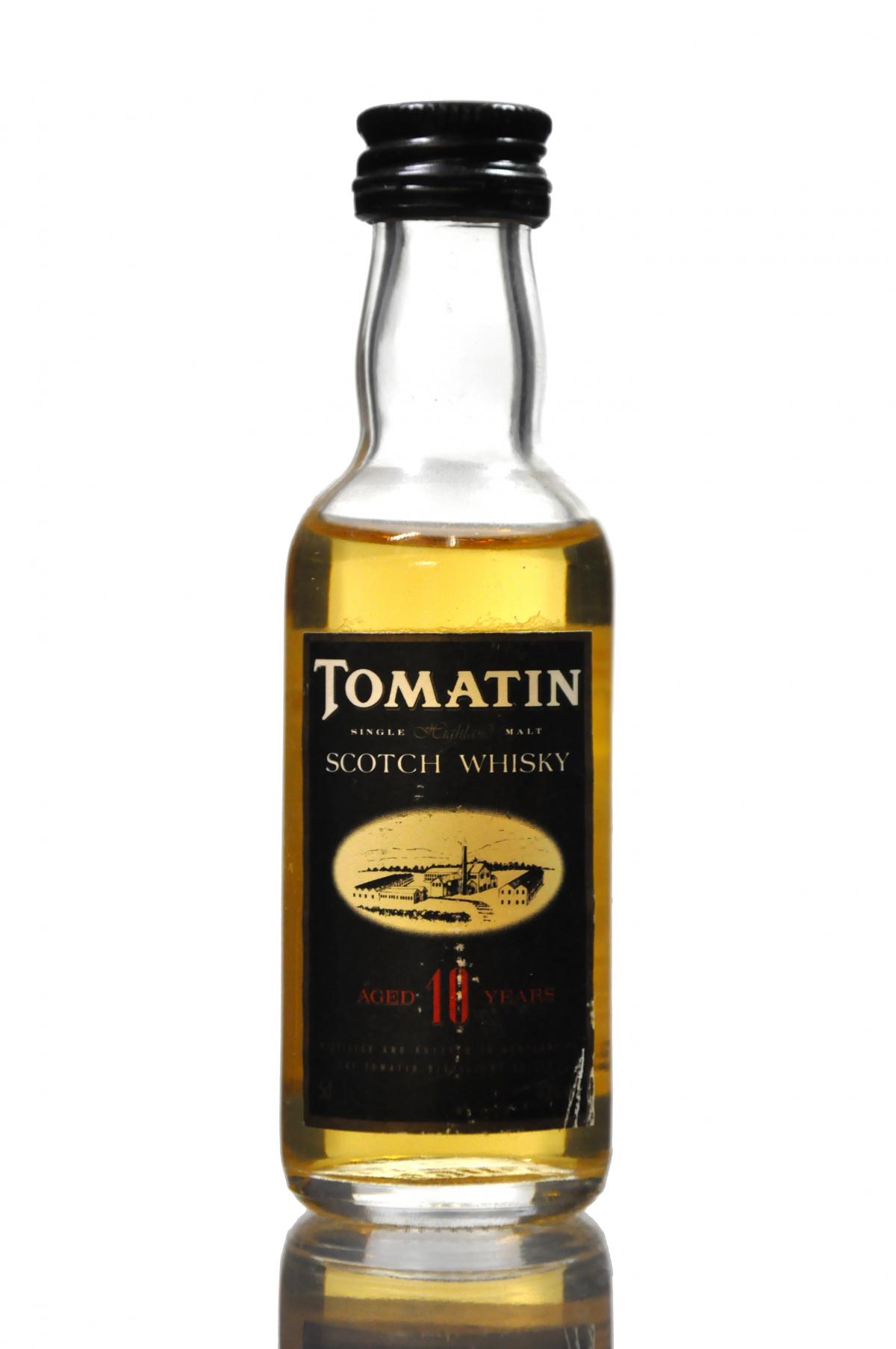Tomatin 10 Year Old Miniature