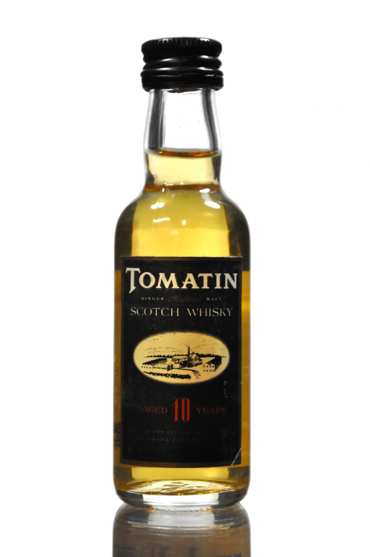 Tomatin 10 Year Old Miniature