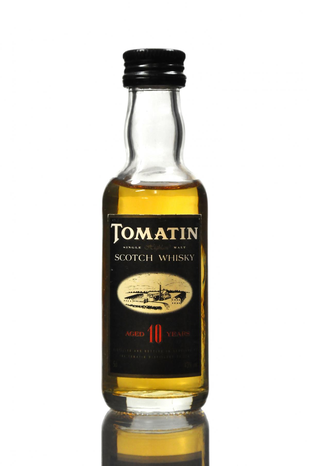Tomatin 10 Year Old Miniature