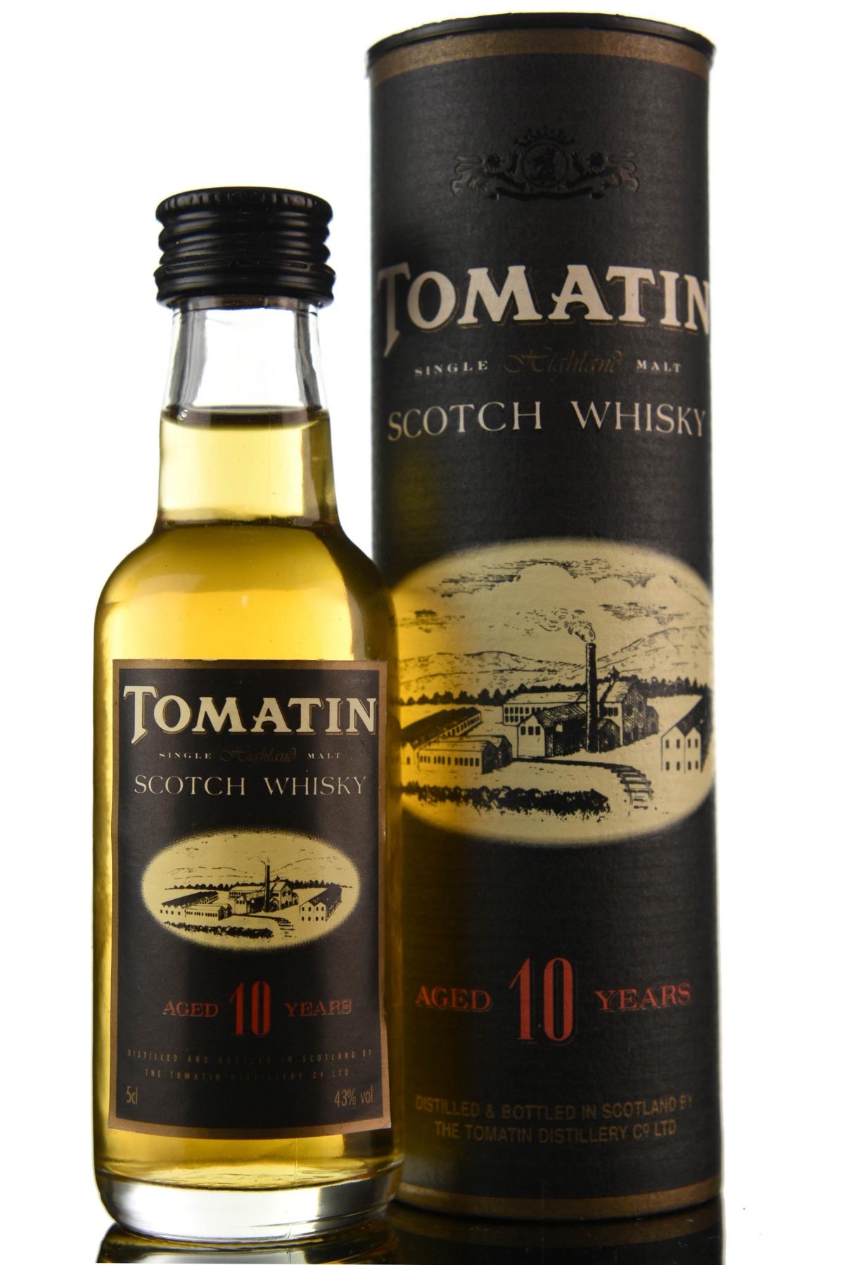 Tomatin 10 Year Old Miniature
