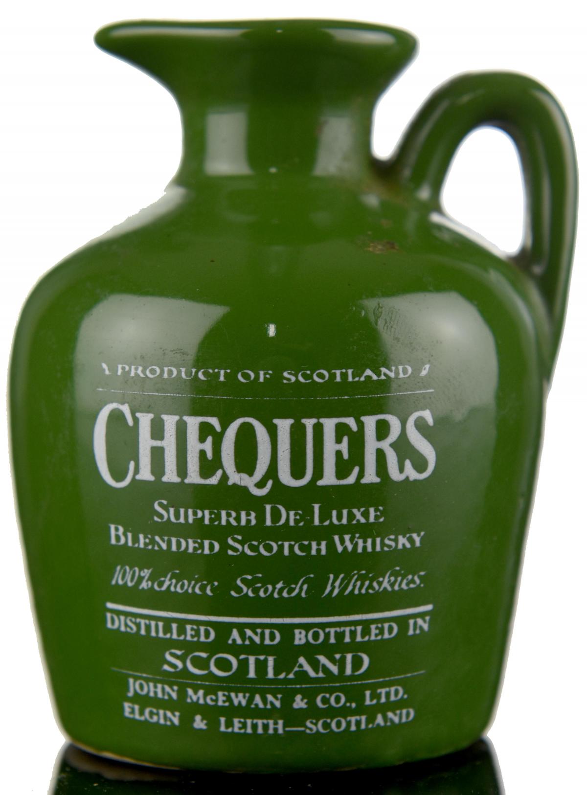 Chequers Ceramic Miniature