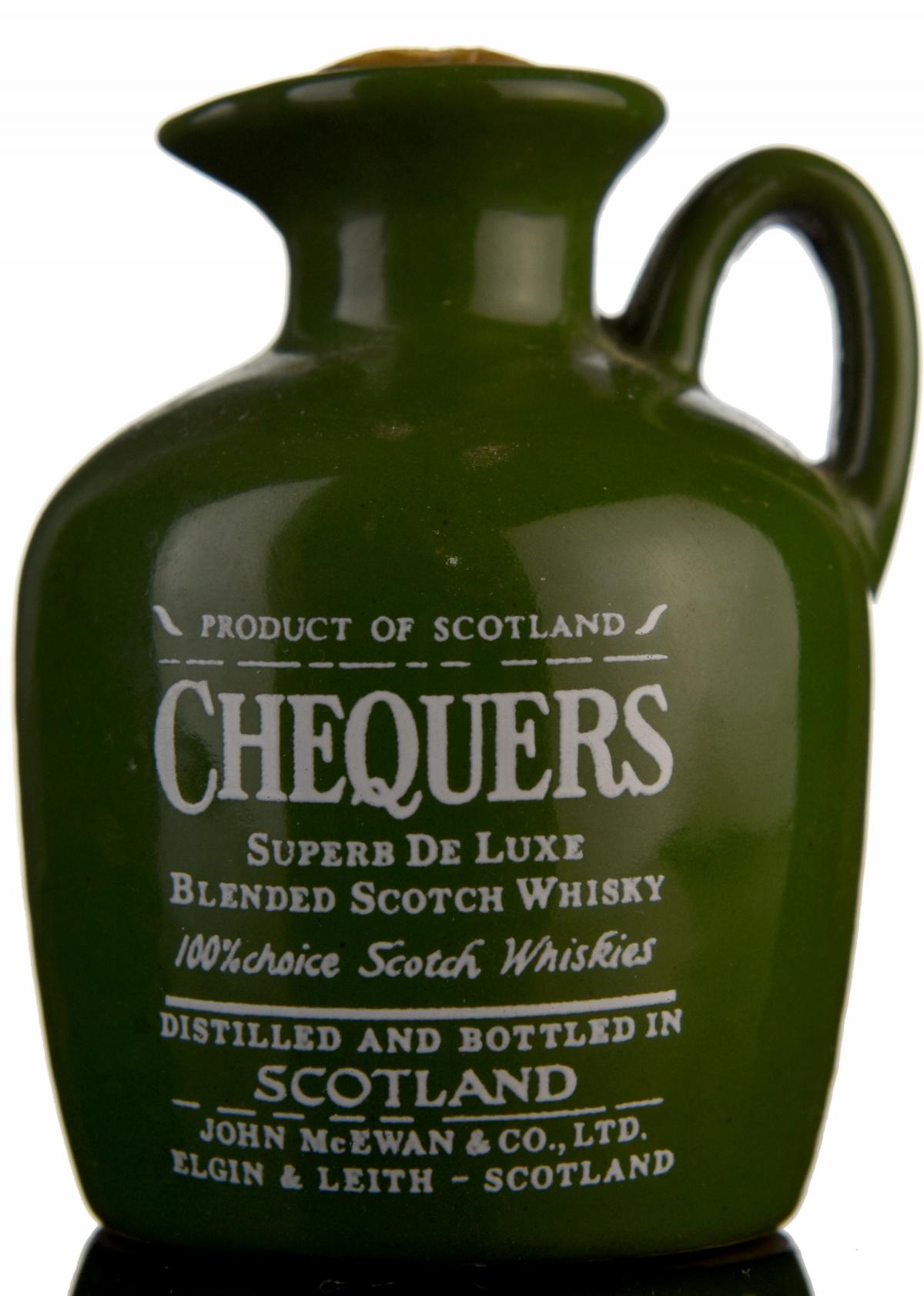 Chequers Ceramic Miniature