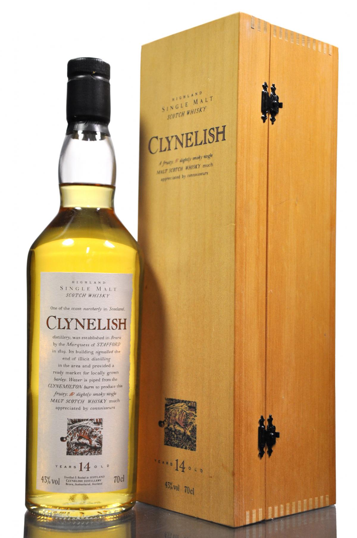 Clynelish 14 Year Old - Flora & Fauna - Wooden Box