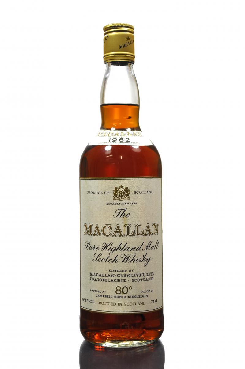 Macallan 1962 - Campbell Hope & King - 1970s